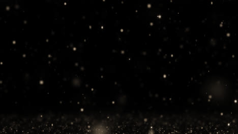 Christmas-Glowing-glittering-particle-sparkle-animation-on-black-background